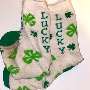 Used St. Patrick’s Day Socks
